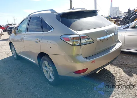 2011 Lexus Rx 350 z USA, uszkodzony, nr VIN 2T2BK1BA8BC117330